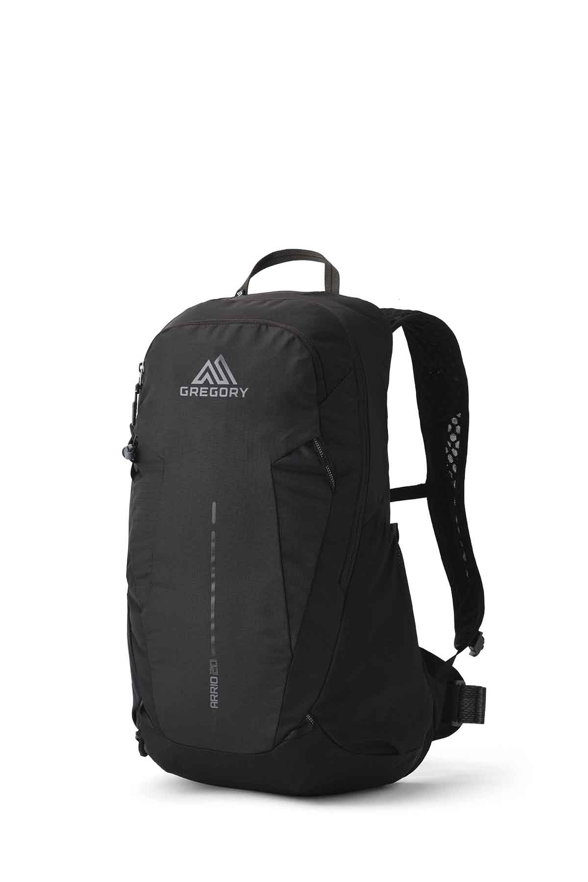 Gregory Cloud Control - Arrio 20 - Day Hiking Backpack, 48 cm, 20L, 0.78 KG, Lightweight, ventilated backpack, raincover included, flexible hipbelt, Black (Shadow Pine Black)