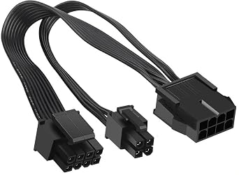 Parcbeny 9546 EPS 12V CPU Female To ATX 8+4 Pin Power Supply Converter Adapter Cable EPS 12V CPU 8Pin Female power supply male to 8 pin male to CPU 8pin ATX 4 pin male bits to motherboard