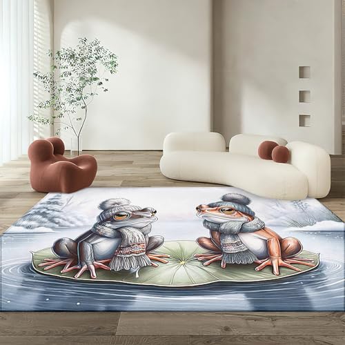 黒 ラグマット おしゃれ 玉座 洗えるふわふわの滑り止めラグ、約3畳(200x250cm)、軽量で折りたたみ可能、ペットにも優しいラグ、リビング、廊下、ホームオフィス、キッチンに最適、オールシーズンに最適