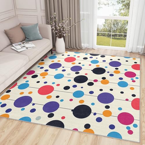 SherAvant Polka Dot Rug Classroom - 2x3 Rug - Polka