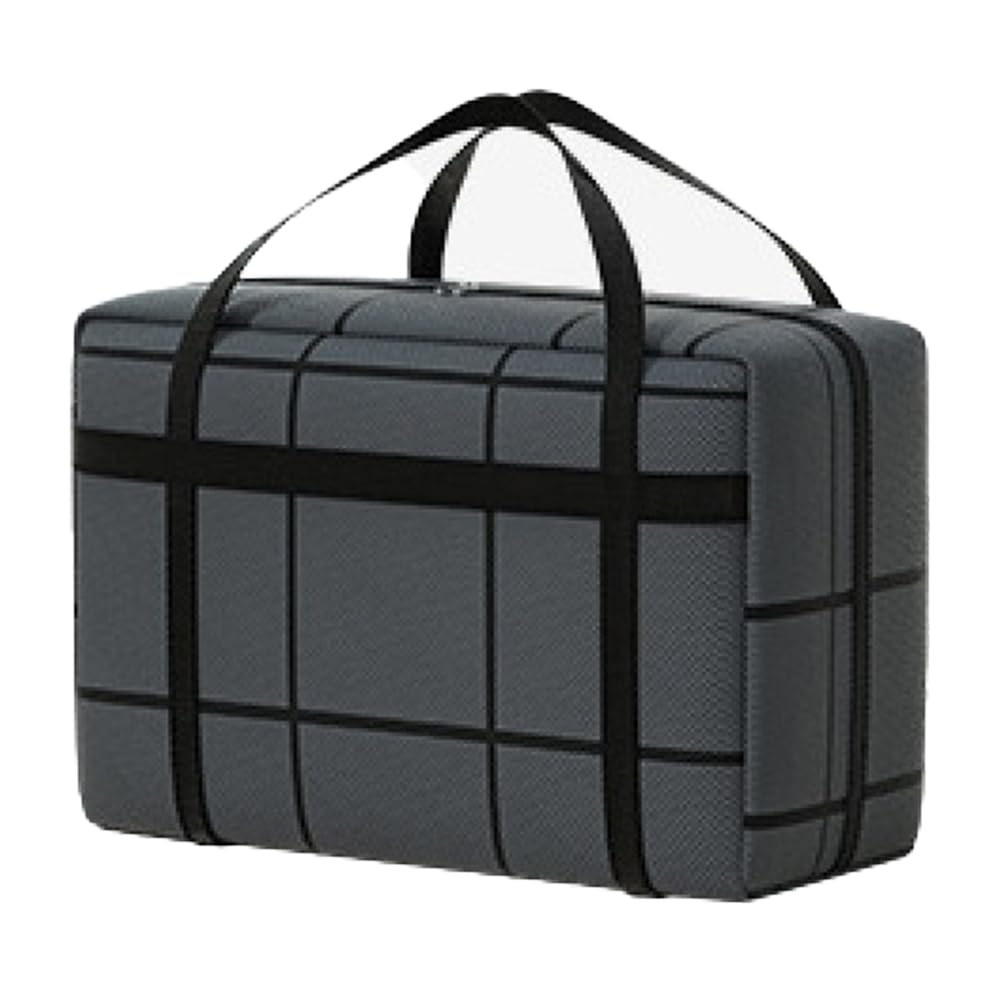 CTRLZS Large-Capacity Clothes Quilt Storage Bag Moving Storage Bag Portable Hand-Held Dustproof Luggage Bag 40L