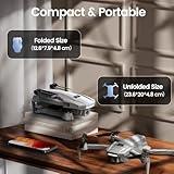 Holy Stone HS130 Mini Drone for Kids Adults with 1080P HD Camera, Foldable RC Quadcopter with 3 Speed Modes, Tap Fly, 3D Flips, Voice and Gesture Control, 2 Batteries, Kid Gift Toys for Boys Girls - Image 7