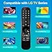 Magic Remote for LG-Smart-TV-Remote-Control,... for MR24GA MR23GA MR22GN MR21GA,Suitable for LG UHD OLED QNED NanoCell 4K 8K Smart TV, (No Voice/No Pointer Function) - Easy Setup
