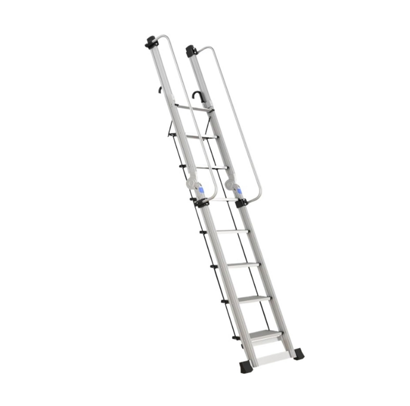 Escaleras Plegables for ático, escalón Recto Tipo Loft de Aluminio
