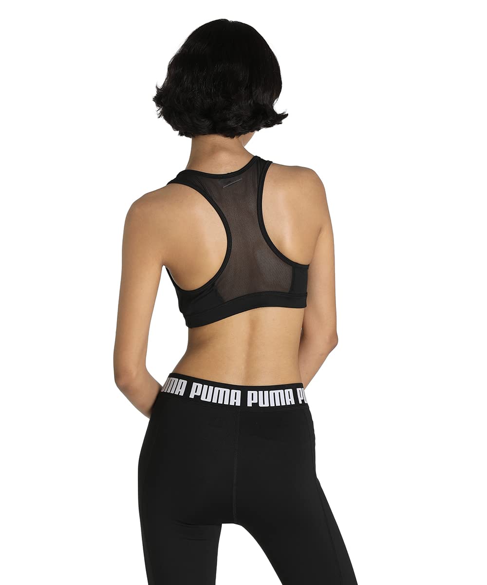 Puma Mid Impact 4keeps Graphic Bra PM Sujetador Deportivo Mujer