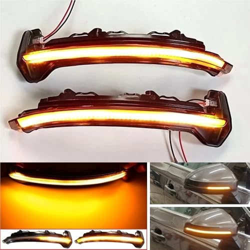 Luz intermitente de espejo lateral dinámico para TT MK3 8S y R8 2015-2019 3