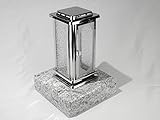 granitsockel 50 kg Material Lampe: Edelstahl poliert, Fenster aus gehärtetem Glas, Sockel aus hochwertiger Granit, hochglanzpoliert mit Fase