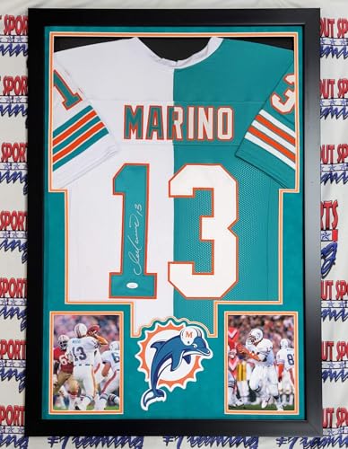 Dan Marino Authentic Signed Pro Style Framed Jersey Autographed JSA
