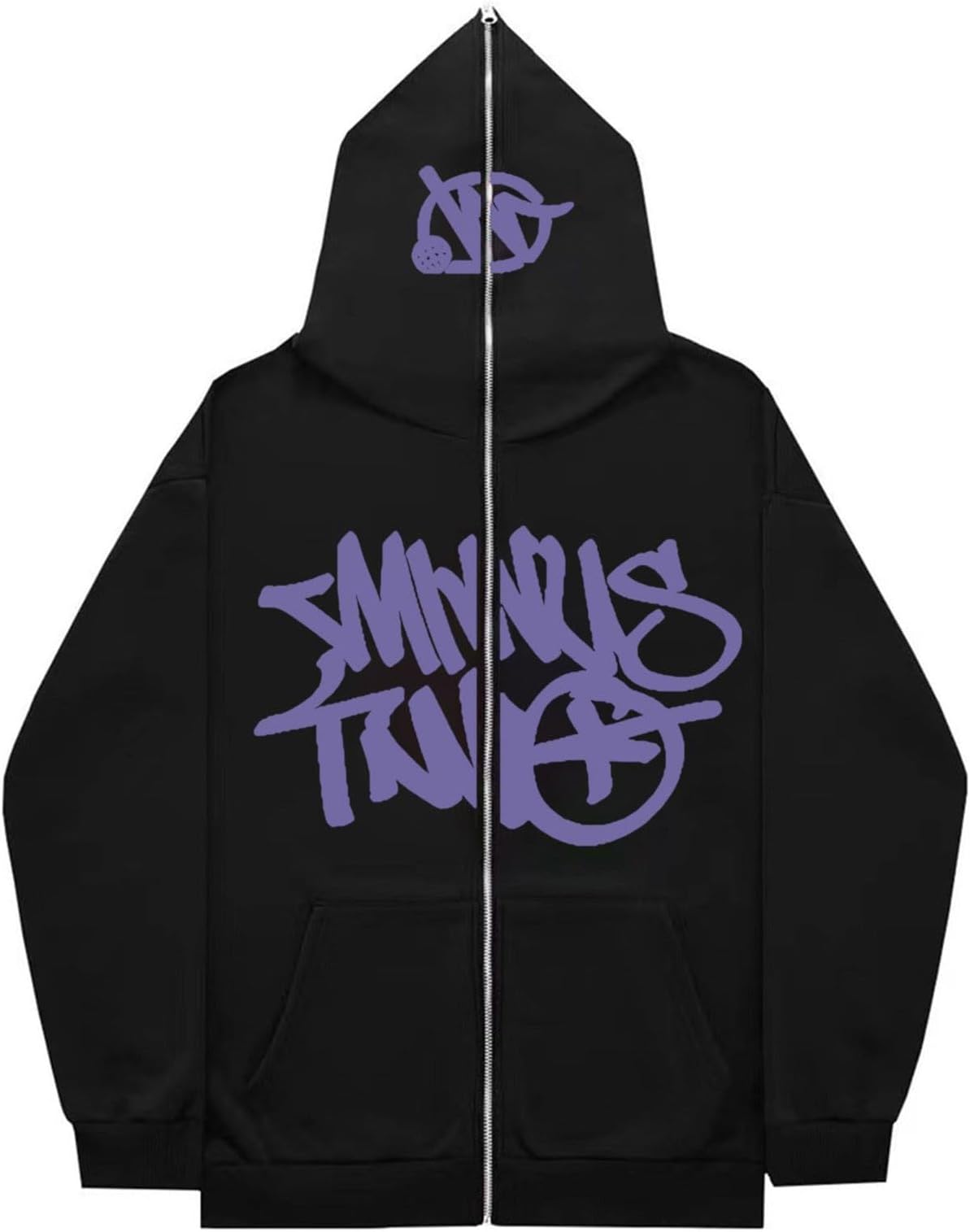 Minus-Two Cargo Hoodie Men's Minus-Two Hoodie Y2K Hoodie Hip Hop Streetwear Urban Pullover Unisex Casual Jacket Vintage Streetwear Jacket Coat for Girls and Boys