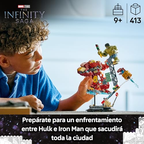 Hulkbuster vs Hulk LEGO Marvel juguetes resistentes que no se rompen 2