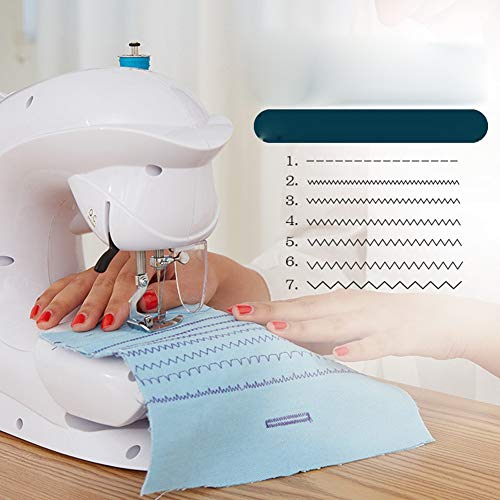 Machine à coudre multifonctionnelle de bureau portable pour couture maison - 4