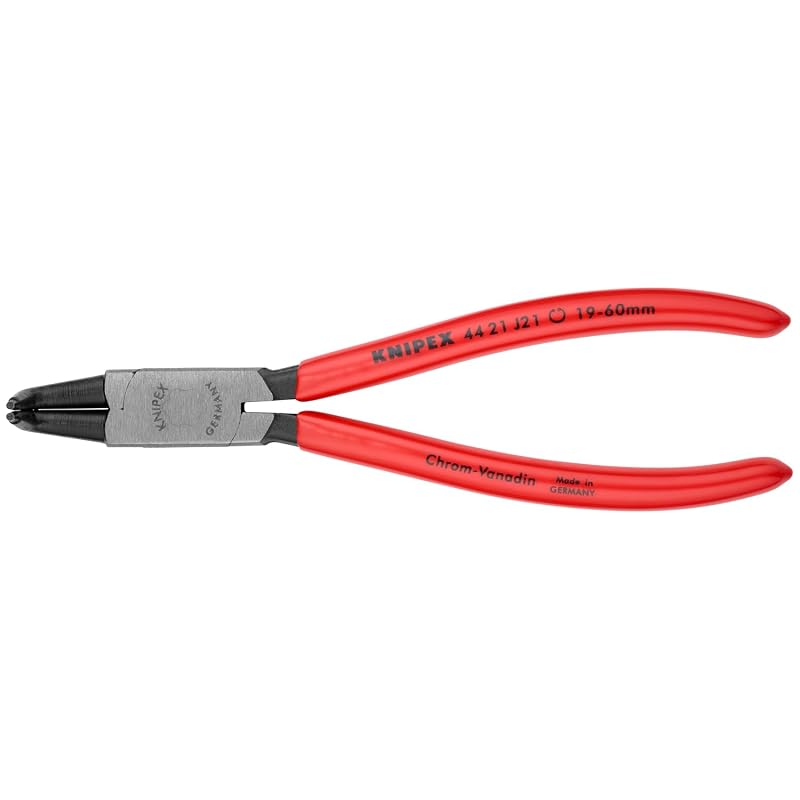 Alicate para Anéis de Retenção Internos KNIPEX, Pontas Forjadas em Ângulo de 90°, 44 21 J21