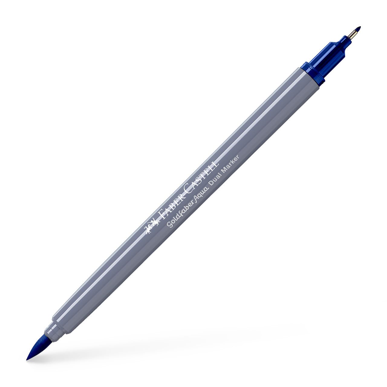 Faber-Castell Goldfaber Aqua Dual Marker - 151 - Helioblue Reddish - Refillable Marker Pen