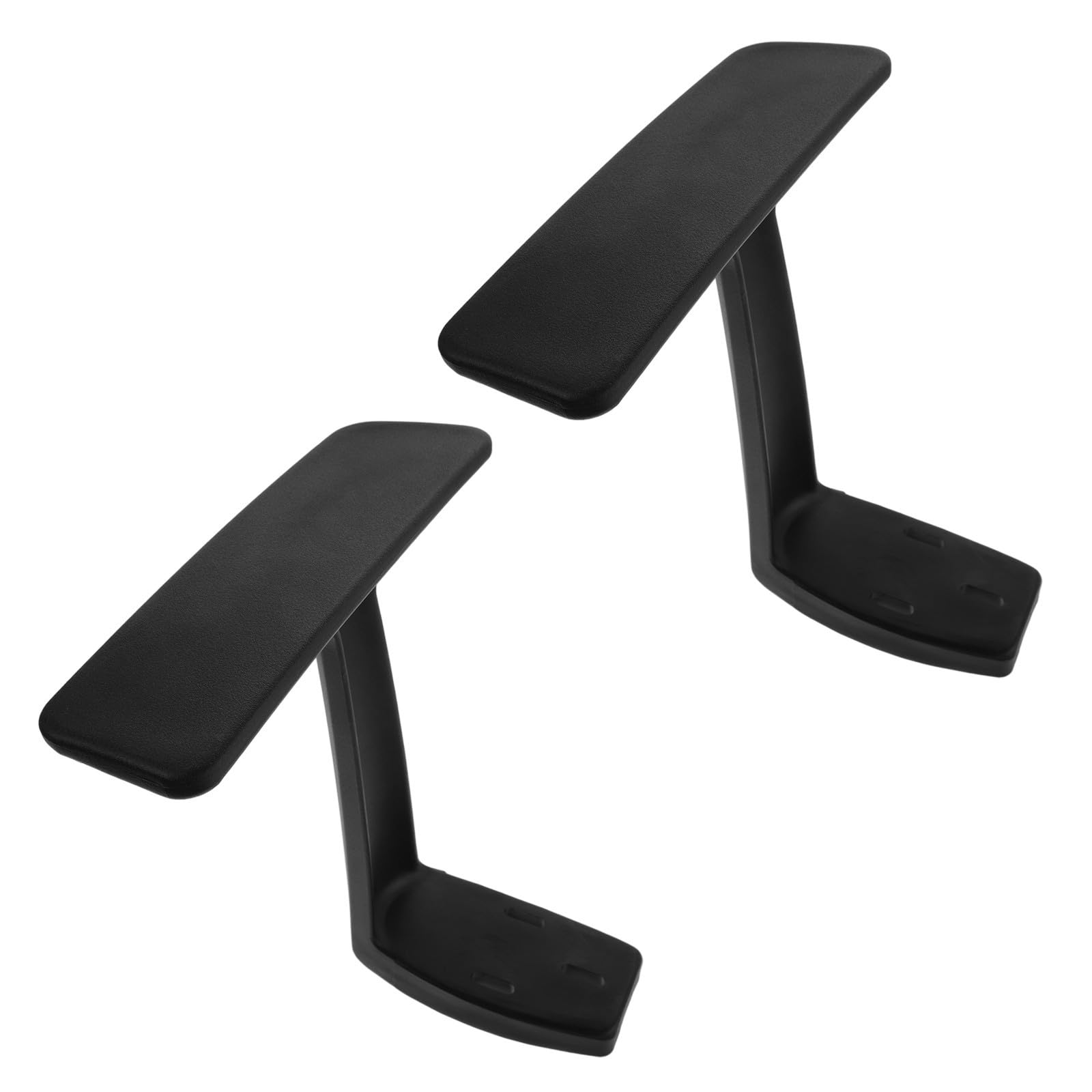 LIFKOME Reposabrazos de Silla de Juego Tj-766, 1 Par, Plástico Negro