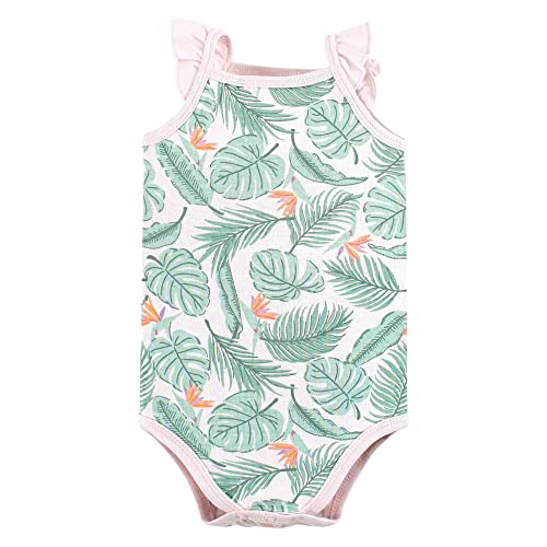 Image of Hudson Baby Unisex Baby Cotton Sleeveless Bodysuits