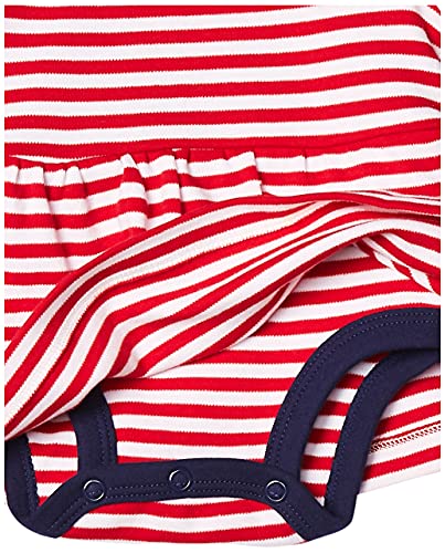 Amazon Essentials Baby Girls' Short-Sleeve Dress, Pack Of 3, Stars And Stripes Print, 18 Months #TOP5