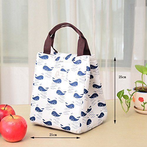 Fablcrew - Borsa porta pranzo, in cotone