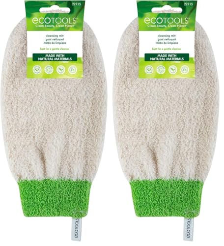 Eco Tools Bath and Shower Mitt, 40 g (Pack of 2)