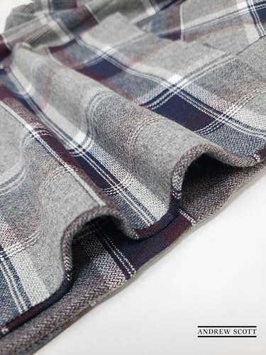 Image of Andrew Scott Men's Flannel Drawstring Pajama Pants | Plush Flannel Fleece | Pockets | Drawstring