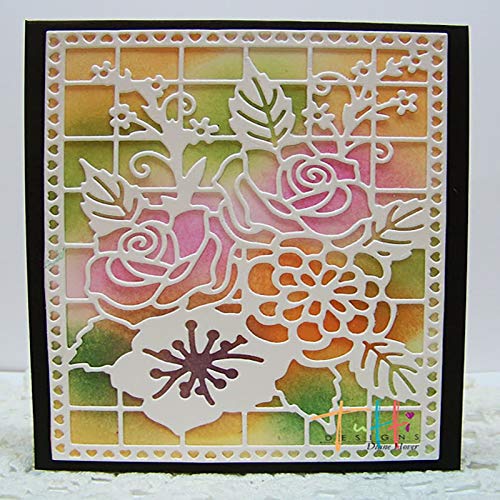 Fiori Metallo Taglio Muore Stencil Fai Da Te Scrapbooking Album Carta