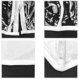 Robuste, transparente Abdeckung mit praktischem Reißverschluss, perfekt verarbeitet für den täglichen Gebrauch in Gastronomieeinrichtungen (71,1 x 58,4 x 83,8 cm)