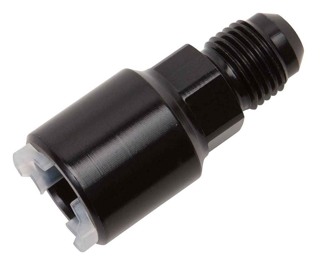 RUSSELLRussell 640863 -6 AN Male to 5/16" SAE Quick-Disconnect Female Push-On EFI Fitting