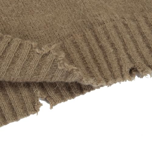 Diana Studio pull col roulé en alpaga brossé maille de luxe