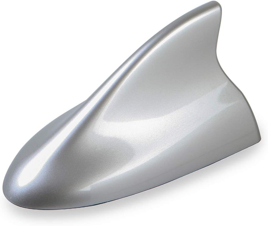 Ramble -for Nissan (Rogue 2007-2016),(Rogue Sport 2017-2020) | S35,S,SV,SL,Xtrail,Krom,Select,SUV/Hatchback AWD Car Shark Fin Antenna Cover (Advanced Style, Silver)