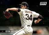 2021 TOPPS STADIUM CLUB CHROME #382 KEVIN GAUSMAN SAN FRANCISCO GIANTS BASEBALL OFFICIAL TRADING CARD OF MLB