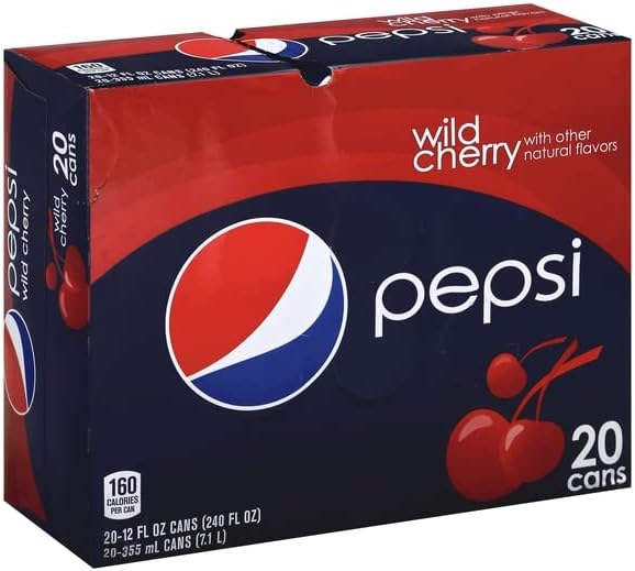 PepsiCola Wild Cherry, 240 Ounce