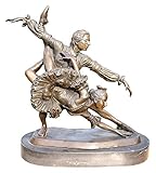 1.Steilen: Größe: Länge 25 cm * Breite 13 cm * Höhe 28 cm / Material: Bronze / Handwerk: Vintage + Hand poliert