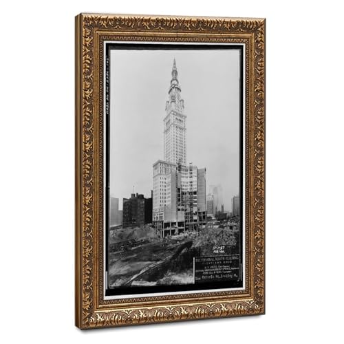 Photo de Cleveland pour décoration murale de salon industrielle et rétro