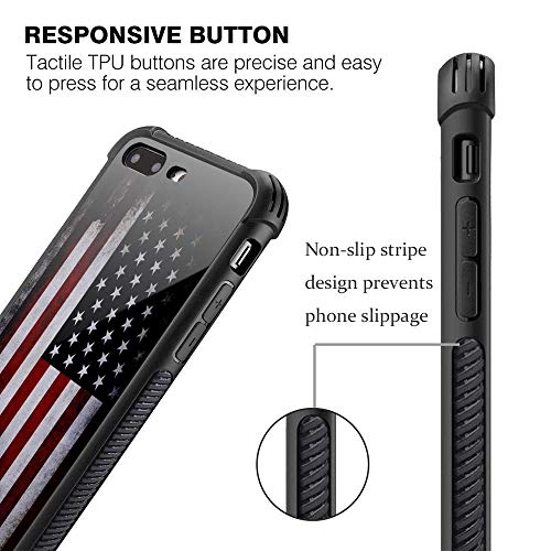 Compatible With Iphone Se 2022/Se 2020 Case,Old Flag Iphone 7 Cases For Boys Men,Pattern Design Shockproof Anti-Scratch Organic Case For Apple Iphone 7/8/Se2/Se3 4.7 Inch #TOP3