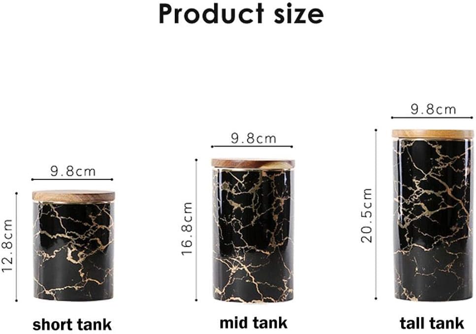 Frее Shірріng 🛒 Food Storage Jar, Ceramic Marble Canister Storage with Airtight Seal Bamboo Lid, Portable Food Storage Jar Perfect for Tea, Spice, Coffee, Nuts and More (3 pcs/lot) Buу 2 gеt 3 Food Storage Jar, Ceramic Marble Canister Storage with Airtight Seal Bamboo Lid, Portable Food Storage Jar Perfect for Tea, Spice, Coffee, Nuts and More (3 pcs/lot)