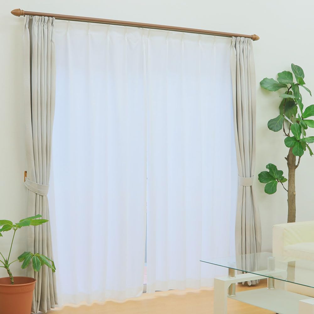 高機能ミラーレース 日本製 防炎 ウォッシャブル 色：ブラック(BK) Amazon｜☆日本製☆ 防炎ラベル付 幅150cm × 丈198cm -1枚 多機能