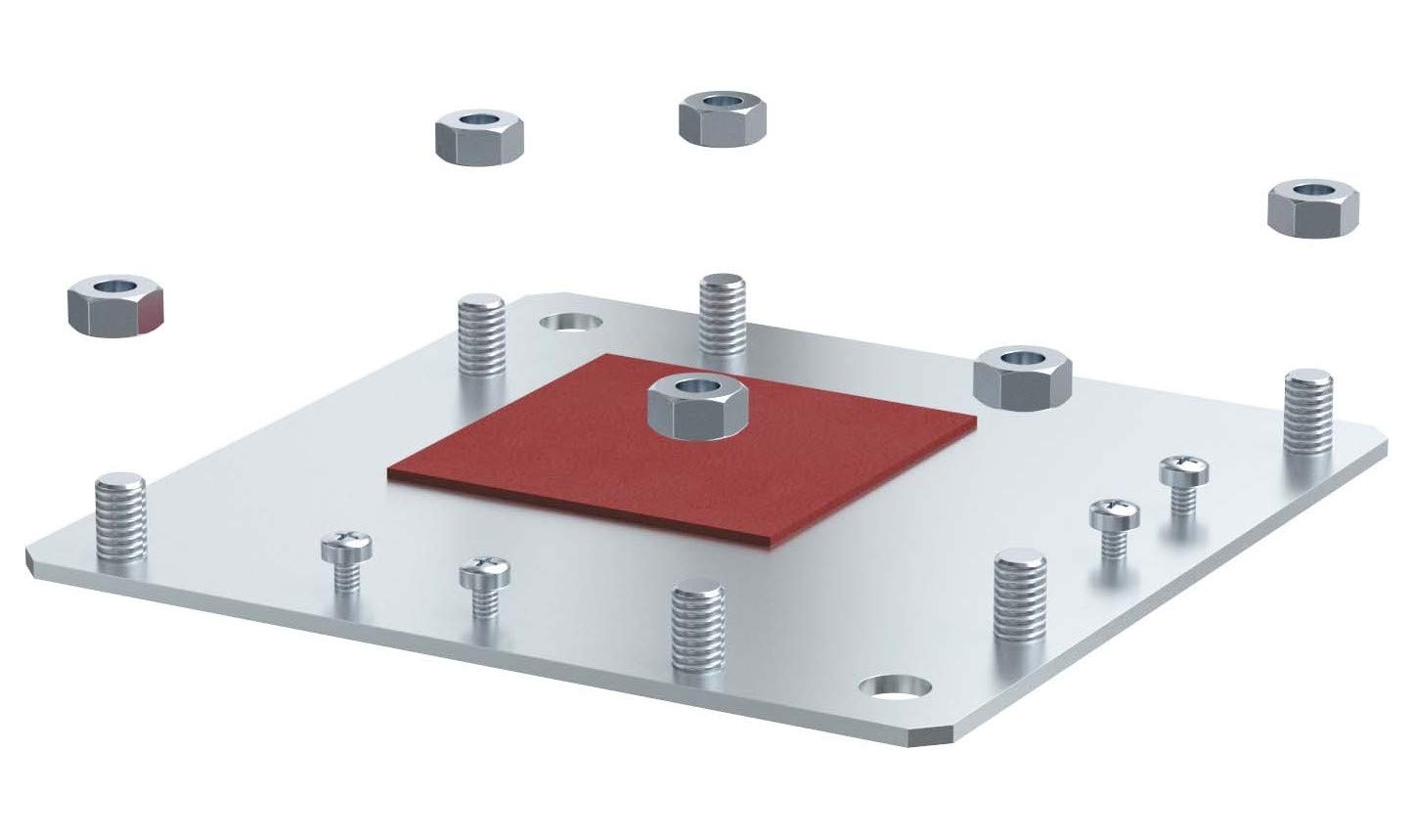 OBO Bettermann BSKM-GF 0407 - Contraplaca plana