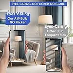 24 Pack A19 LED Light Bulb Daylight 5000K LED Bulbs, 60 Watt Equivalent, Efficient 8.5 Watt, 800 Lumens, E26 Medium Base, Non-Dimmable, ETL/UL Listed - Image 5