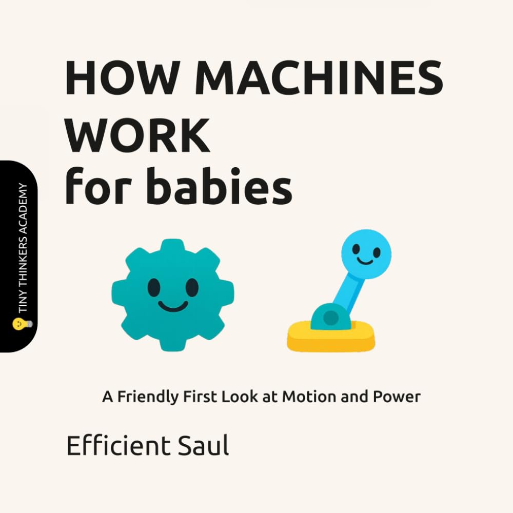 How Machines Work for Babies (Tiny Thinkers Academy): A Friendly First Look at Motion and Power (Tiny Thinkers Academy - STEM for Babies)