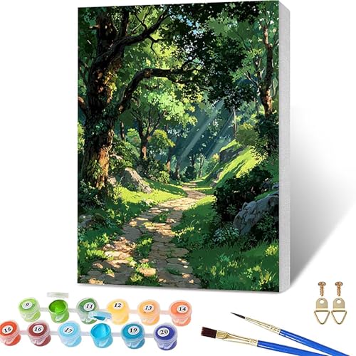 �������G �z���t�� ��, DIY ���G �L�����o�X ���i, Paint by Numbers for Adults �y�C���g�o�C�i���o�[, �����h��G �܂� �A�N�����y�C���g������ �u���V, �K�؂� ��l ���S��, �M�t�g ����, �ƒ��I�t�B�X�̕Ǒ���,