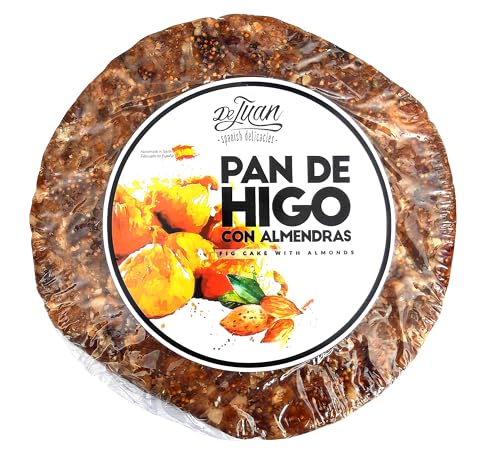 Pan de Higo con Almendras 400 g – Dulce Tradicional de Higos Secos y Almendra – Fig Cake Artesano – Ideal para Quesos, Aperitivos y Postres