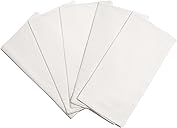 Bread Towels for Proofing Cover - 100%!O(MISSING)rganic Cotton Bread Cloth for Rising - Breathable Tea Towel for Bread Making - Unbleached Baking Towels - Bread Basket Cloth Napkin - 27"x27" (Natural - 5 Pack)