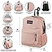 JanSport Central Adaptive Backpack – Wheelchair & Walker Compatible, Tuck-Away Shoulder Straps, Adjustable Backrest Loops & Anchor Straps, Iconic Design, Black