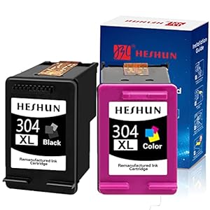 Heshun Remanufactured 304 304XL inktpatronen voor HP 304 XL zwart en kleur vervangende cartridges voor HP Deskjet 3760 3750 3730 3720 2630 2620 Envy 5030 5020 5010