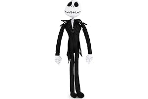 Disney Nightmare Before Christmas Plush Stuffed Jack Skellington Pillow Buddy