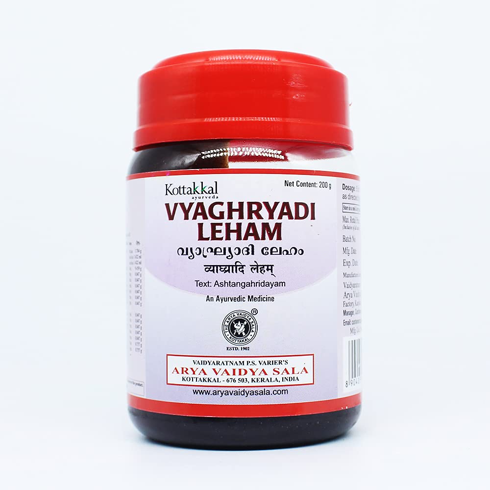 Golden Oldie Herbs Vyaghryadi Leham-200Gm,(Pack Of 1),Of Arya Vaidya Sala Kottakkal (B09C87FSL5) Amazon Price History, Amazon Price Tracker