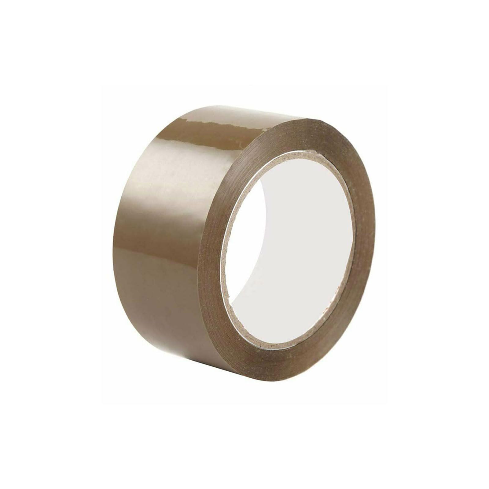 Imballaggi Point - Nastro in PVC 33 my - Avana - 75 mm x 66 m – Chiusura Sicura di Cartoni e Scatole – Silenzioso, Resistente e Flessibile – Ideale per Magazzino e Logistica - Set da 36