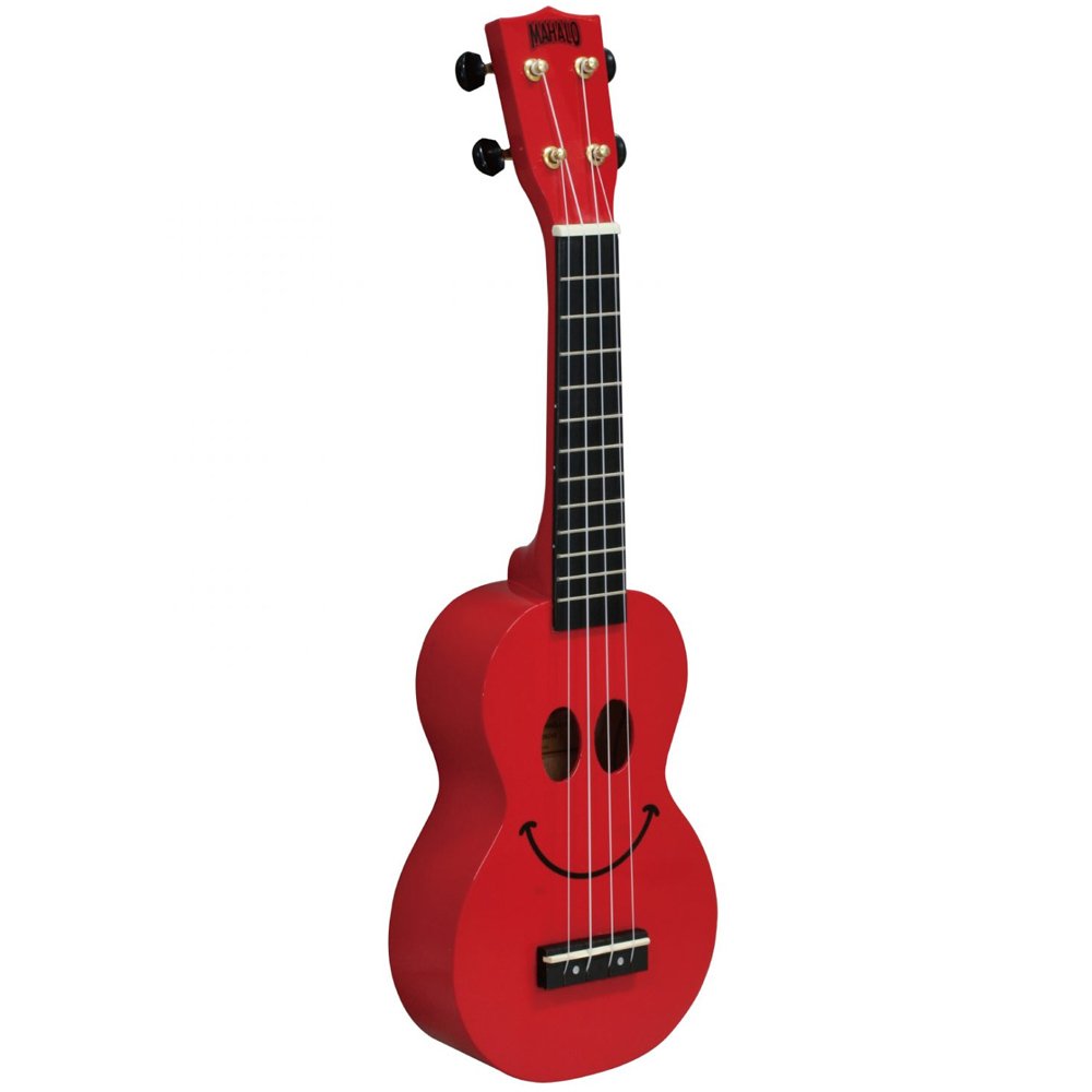 VOLONTE' & CO Ukulele Soprano Smile con Borsa Colore Rosso