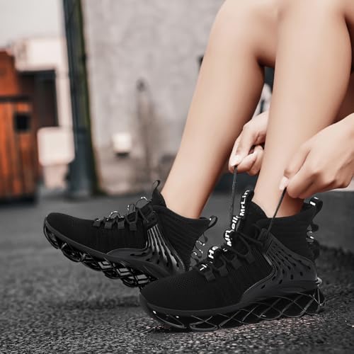 Hello MrLin Shoes for Women Slip on Walking Running Shoes Blade Tennis Fashion Sneakers Comfort Non Slip Athletic Trainer4