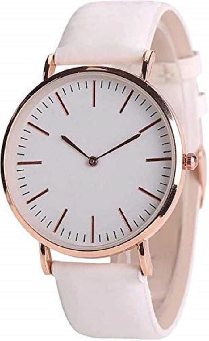Delson Enterprise Genuine Leather Delson Color Change White To Pink Analog Color Change Wrist Watch For Women For Girls Pack Of 1