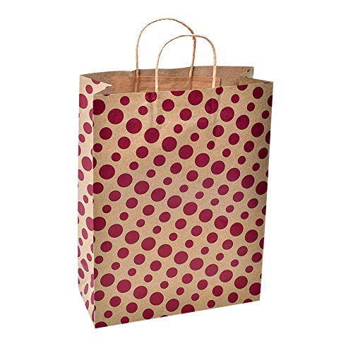 SAPCO Polka Dot Gift Paper Bag Pack of 10 (12x16x5-Inch, Blue) (B08K94YG1N) Amazon Price History, Amazon Price Tracker